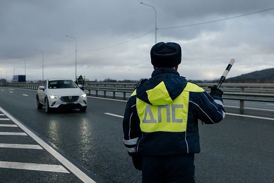 На участке Дюртюли-Ачит состоялся первый рейд по выявлению скрытых номеров